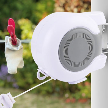 InvisiLine Retractable Clothesline | Double - Line, Indoor/Outdoor Use, Telescopic Design - Hartwella