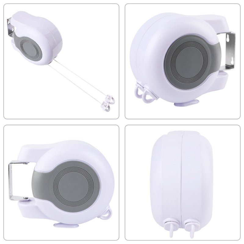 InvisiLine Retractable Clothesline | Double - Line, Indoor/Outdoor Use, Telescopic Design - Hartwella