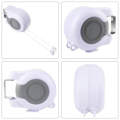 InvisiLine Retractable Clothesline | Double - Line, Indoor/Outdoor Use, Telescopic Design - Hartwella