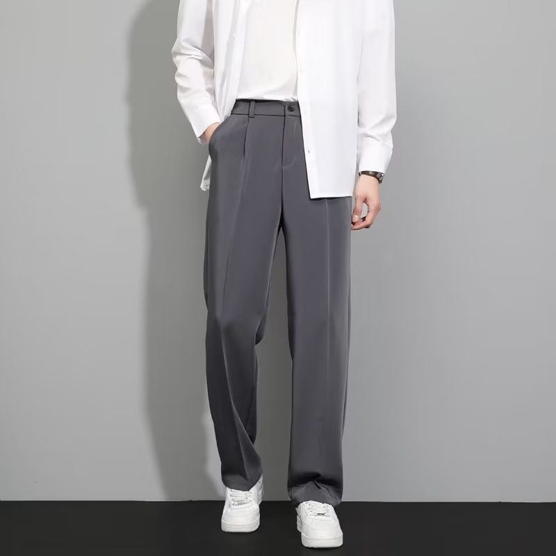Ivy Ice Silk Pants | Breathable, Stretchy Comfort - Hartwella