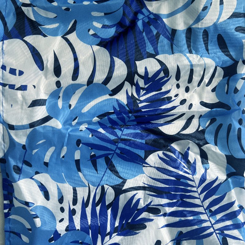 Ivy Inflatable Lounge Chair | Tropical Leaf Design, Lightweight PVC - Hartwella