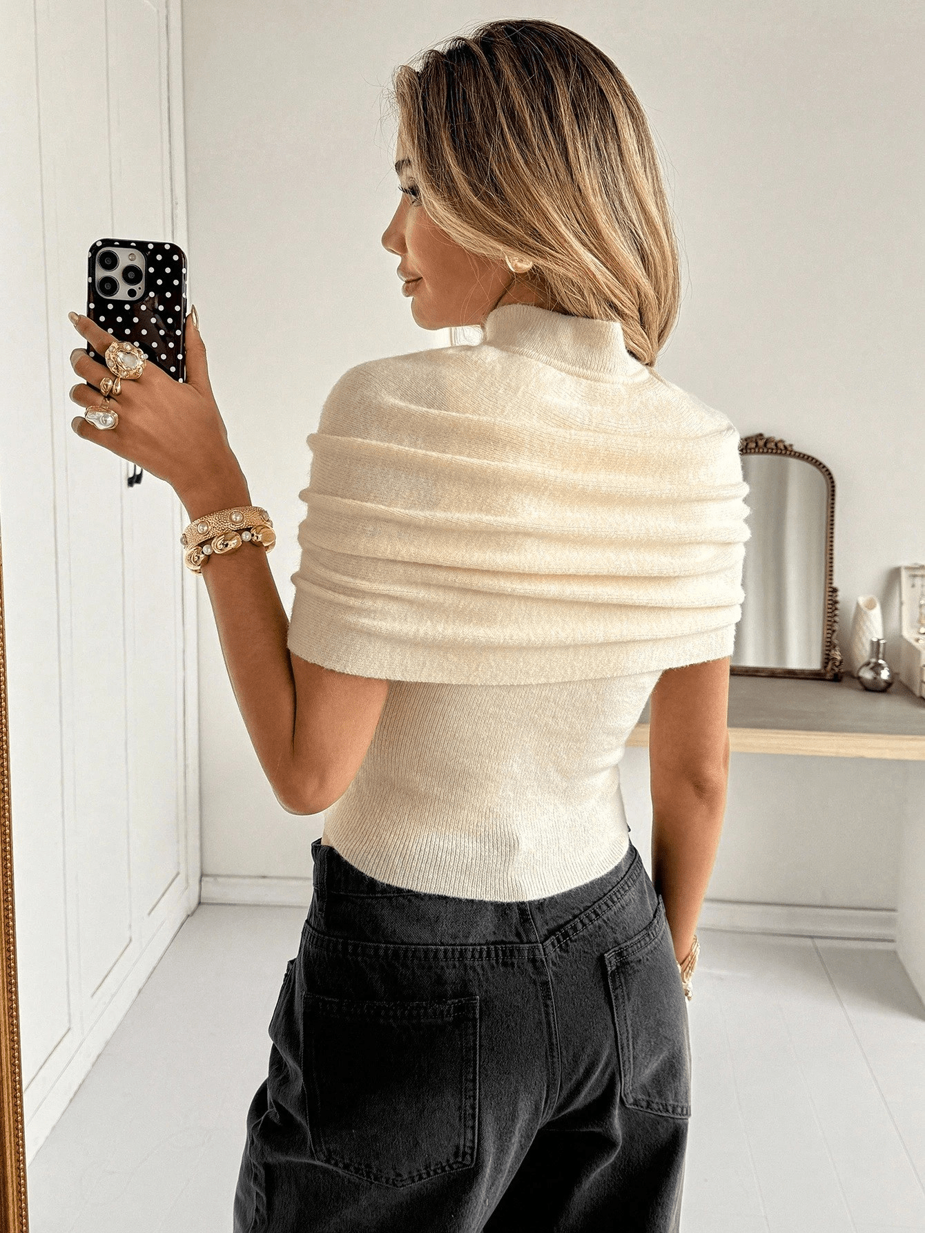 Ivy Knit Top | Draped Design - Hartwella