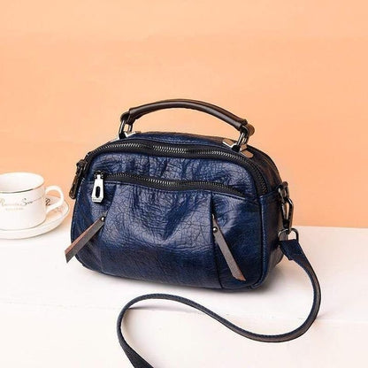 Ivy Multi Pockets Bag | Soft Vegan Leather, Stylish Design - Hartwella