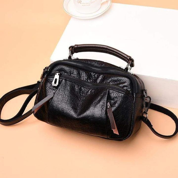 Ivy Multi Pockets Bag | Soft Vegan Leather, Stylish Design - Hartwella