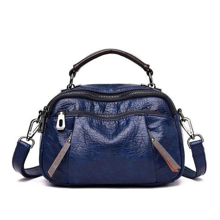 Ivy Multi Pockets Bag | Soft Vegan Leather, Stylish Design - Hartwella