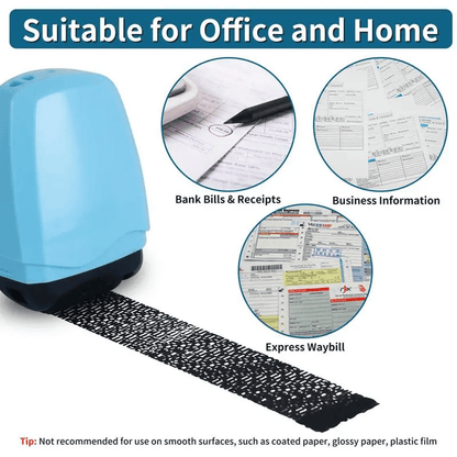 Ivy Privacy Roller Stamp | Identity Theft Protection, Portable and Easy to Use - Hartwella