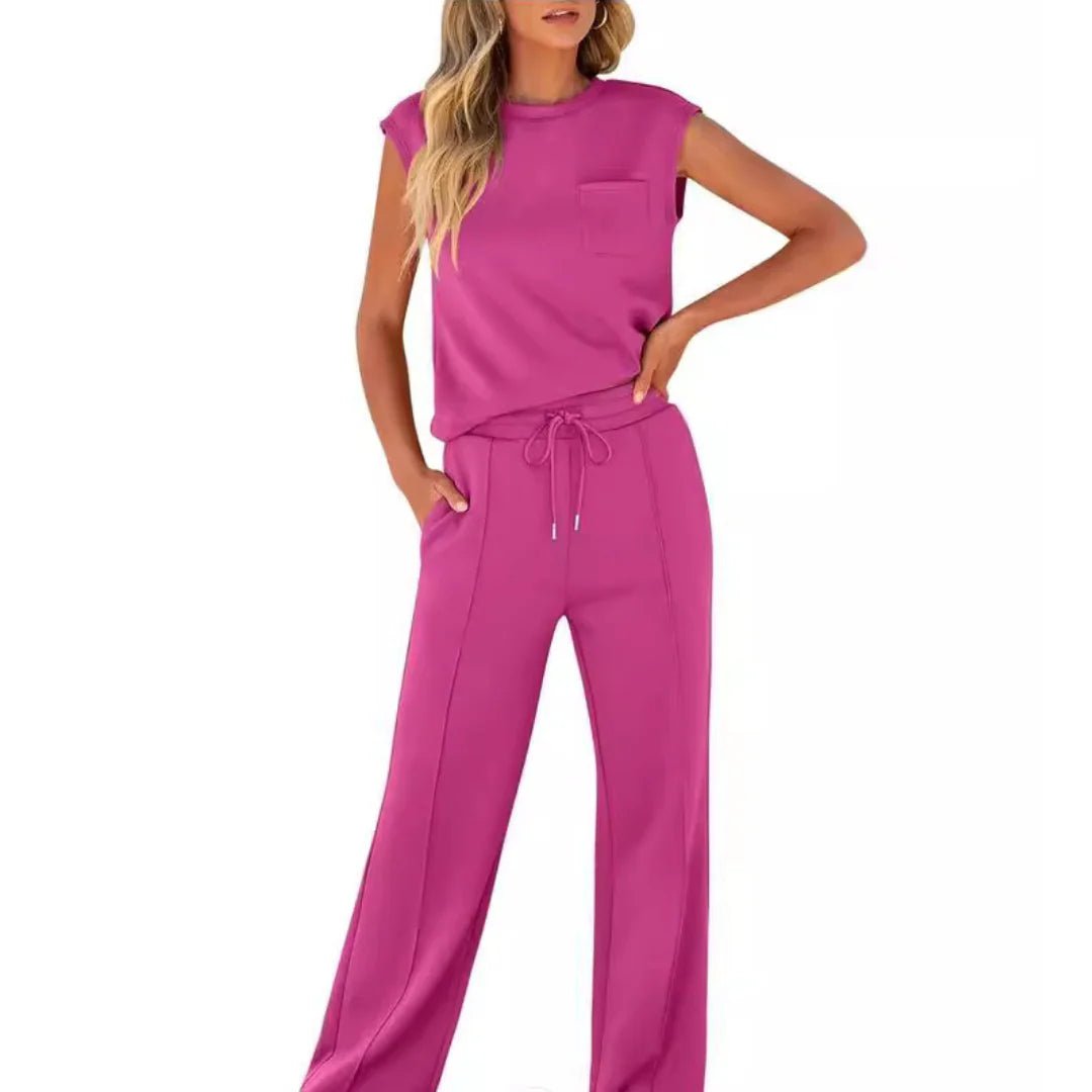 Kara Lounge Set | Soft Women's Loungewear for Comfortable Everyday Style - Hartwella