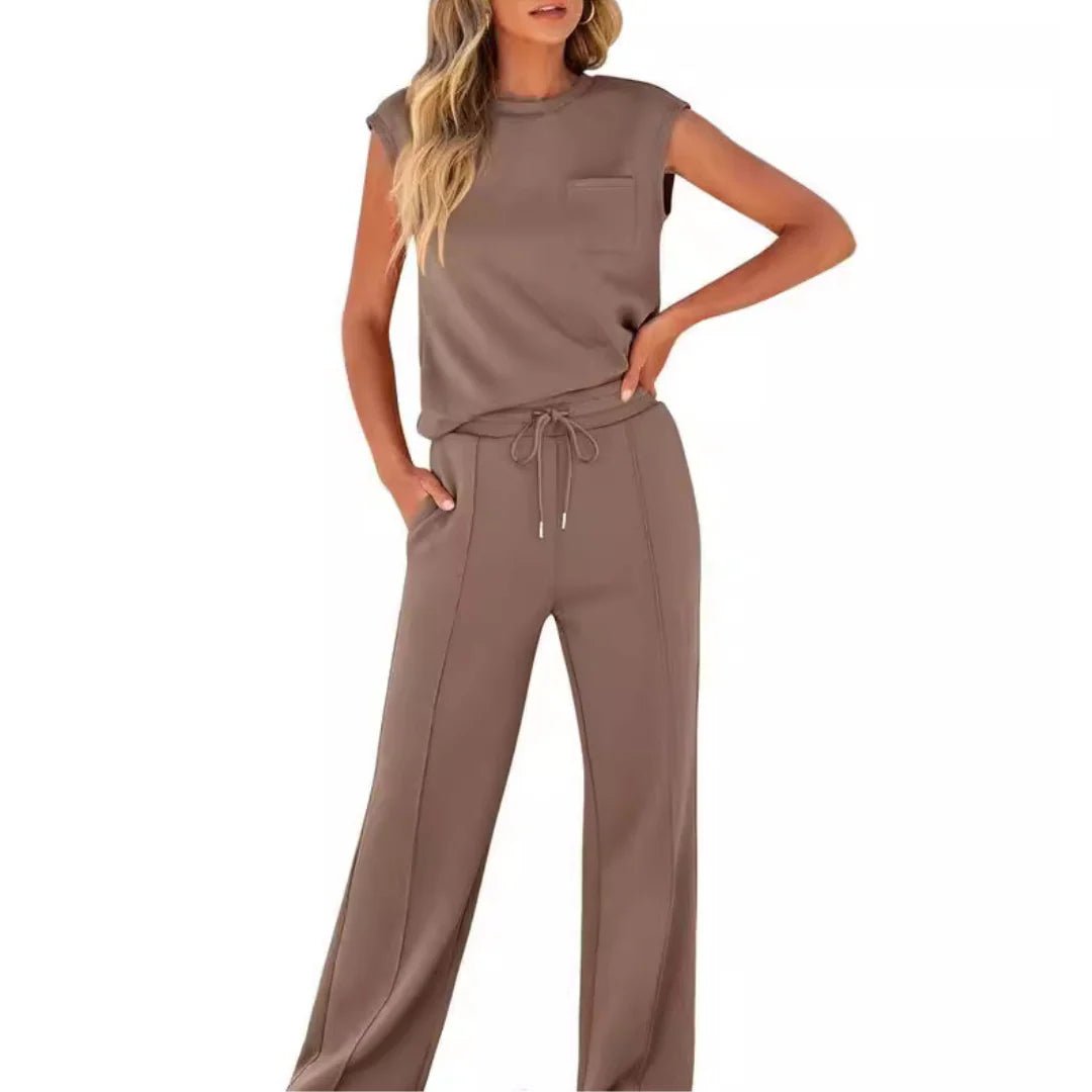 Kara Lounge Set | Soft Women's Loungewear for Comfortable Everyday Style - Hartwella