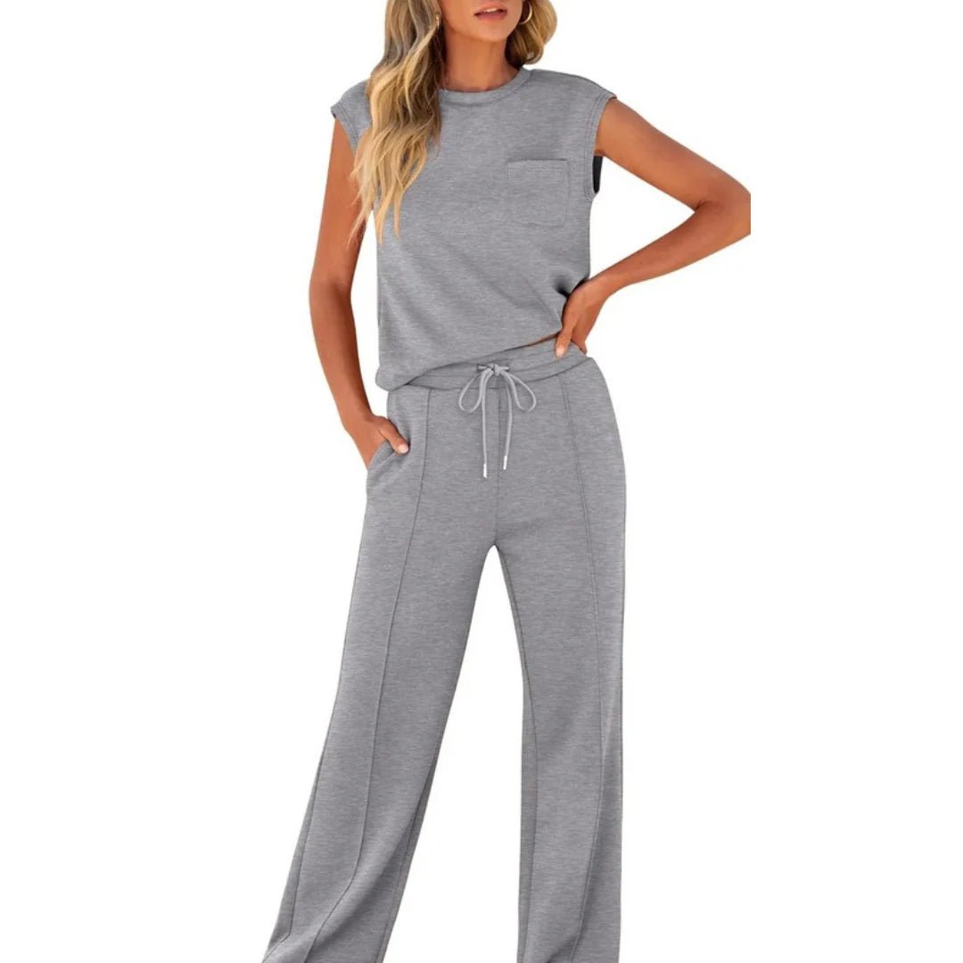 Kara Lounge Set | Soft Women's Loungewear for Comfortable Everyday Style - Hartwella