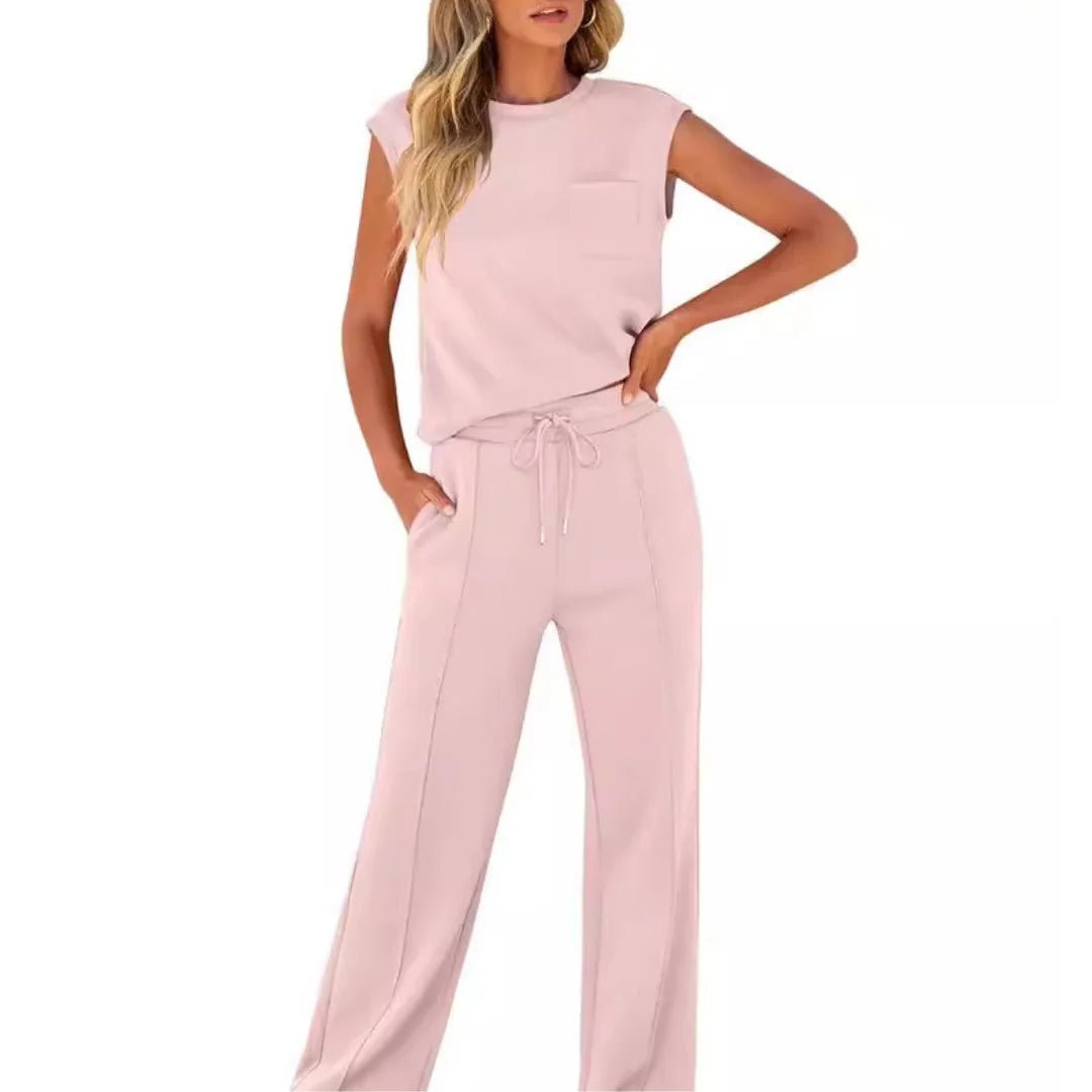 Kara Lounge Set | Soft Women's Loungewear for Comfortable Everyday Style - Hartwella