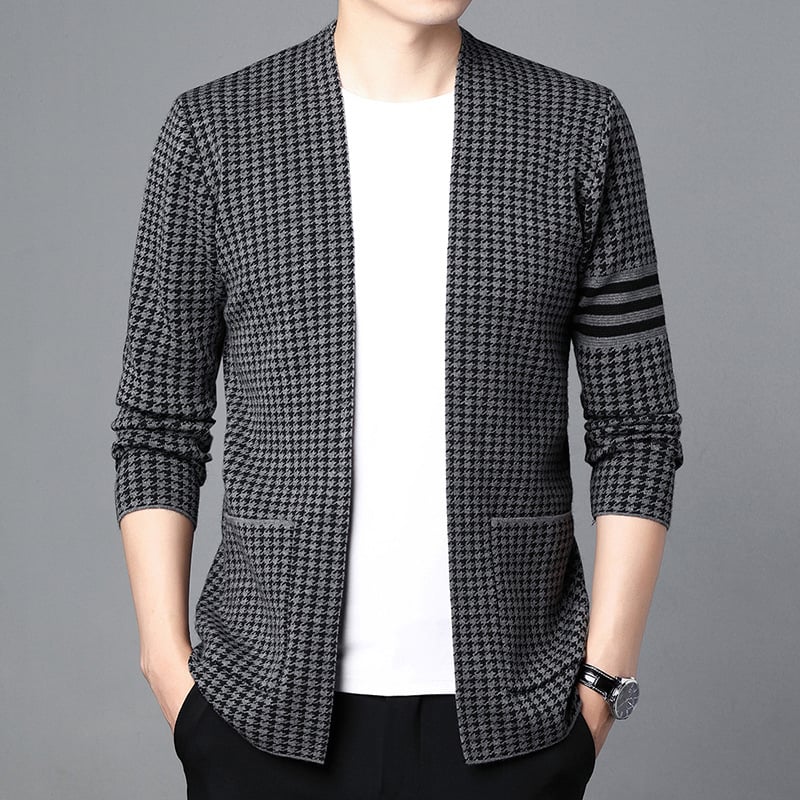 Kellan Knitted Cardigan | Casual, Loose Fit - Hartwella