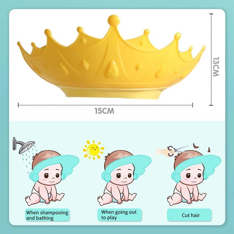 Kido Ear Cap | Adjustable, Soft, Cartoon Crown Design - Hartwella