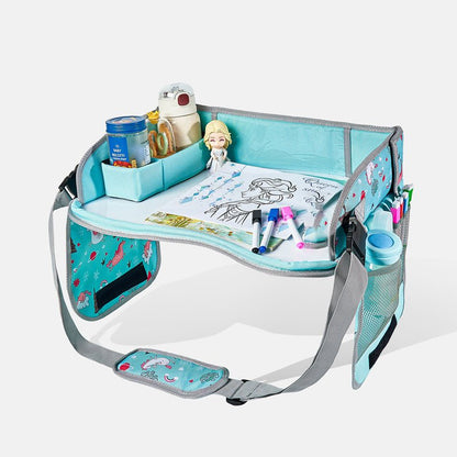 Kido Travel Lap Tray | Erasable, Foldable with Storage Pockets - Hartwella