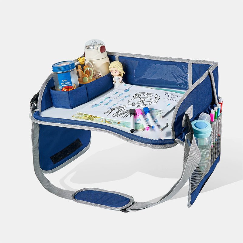 Kido Travel Lap Tray | Erasable, Foldable with Storage Pockets - Hartwella