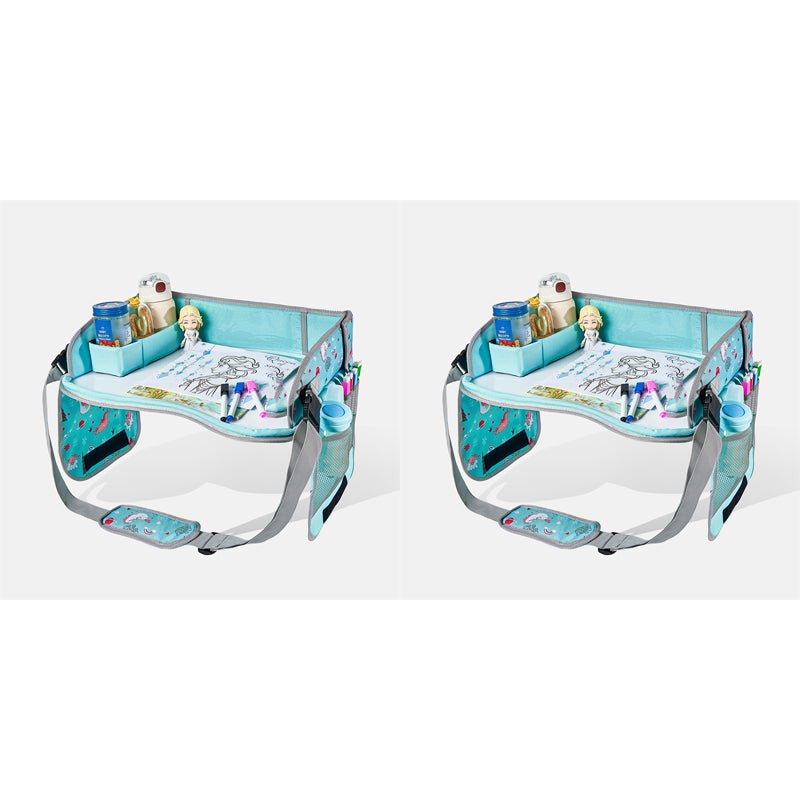 Kido Travel Lap Tray | Erasable, Foldable with Storage Pockets - Hartwella