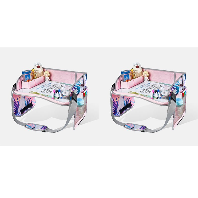 Kido Travel Lap Tray | Erasable, Foldable with Storage Pockets - Hartwella