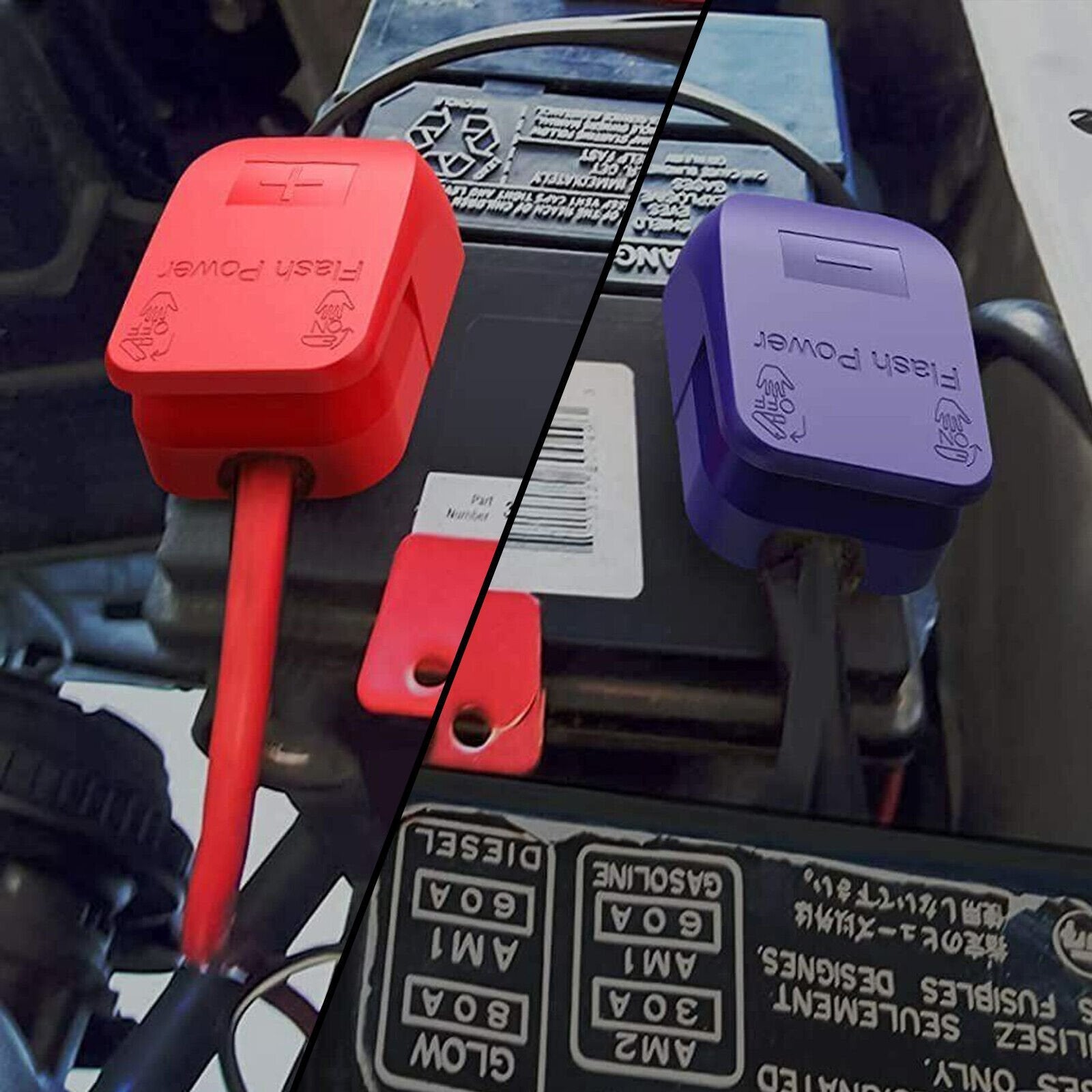 Kinetic Battery Terminals | Quick Release, Heavy Duty - Hartwella