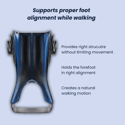 Kinetic Gait Support Device | Muscle - Mimic Technology, Adjustable Fit - Hartwella