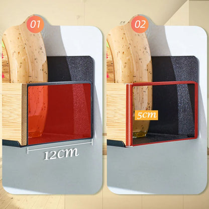 Kira Magnetic Shelf Organizer | Carbon Steel and Pear Wood - Hartwella