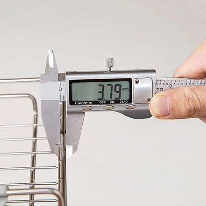 Kira Sink Organizer Rack | Stainless Steel, Easy Installation - Hartwella