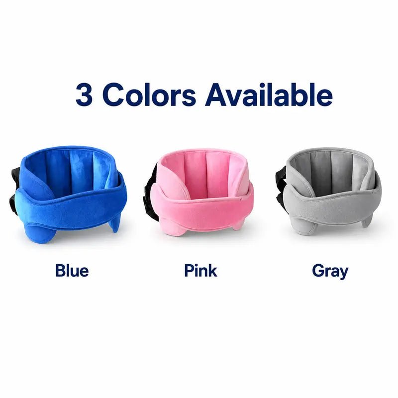 Kivo Car Seat Head Support | Plush Padded Neck Support for Infants and Kids - Hartwella
