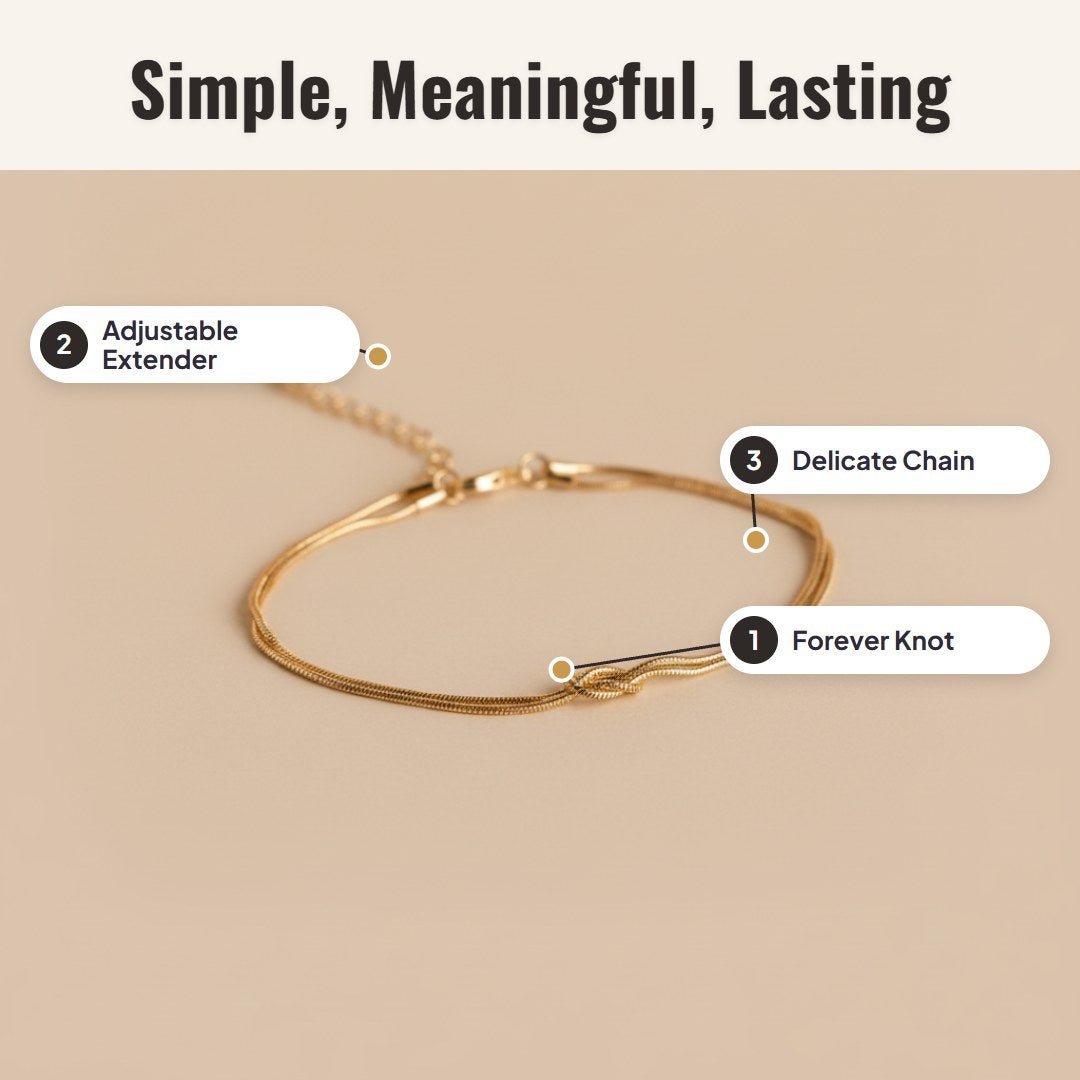 Knotly™ Forever Knot Bracelet