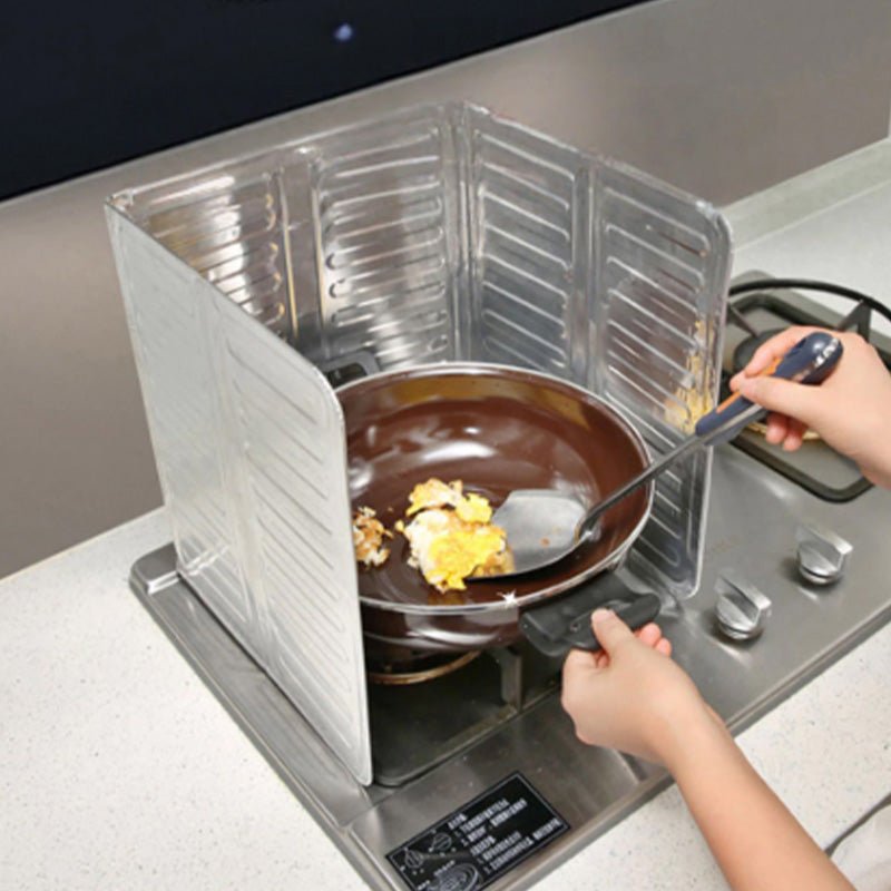 Kona Oil Splatter Guard | Food-Safe Aluminum Kitchen Accessory - Hartwella
