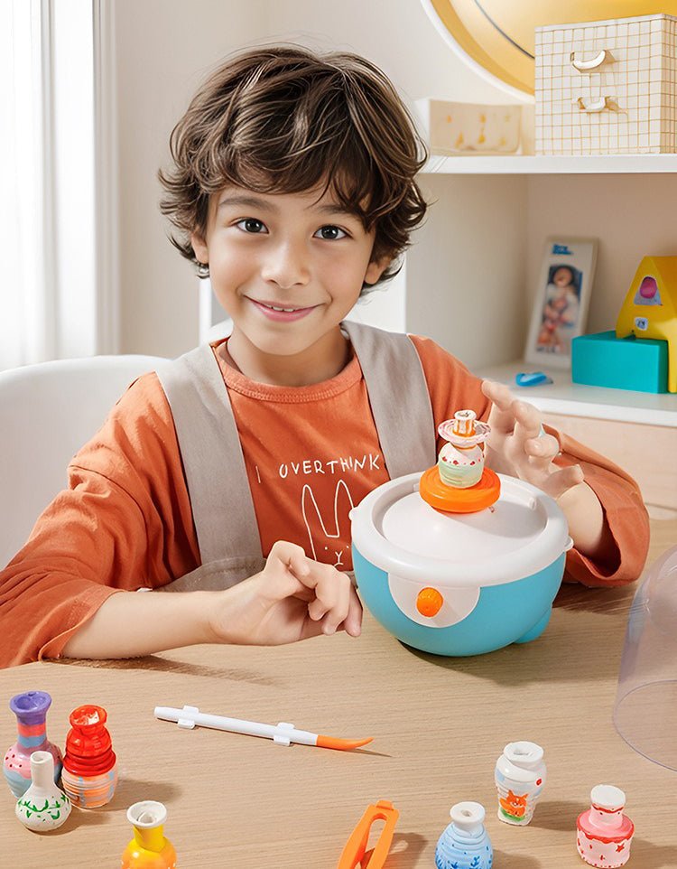 Kreative Pottery Wheel | Compact Educational Toy for Kids - Hartwella