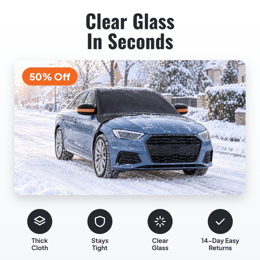 Kryo™ Oxford Windshield & Mirror Cover - Hartwella