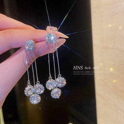 Lara Petal Earrings | Hypoallergenic Gold Plated, Zirconia Sparkle for Women - Hartwella