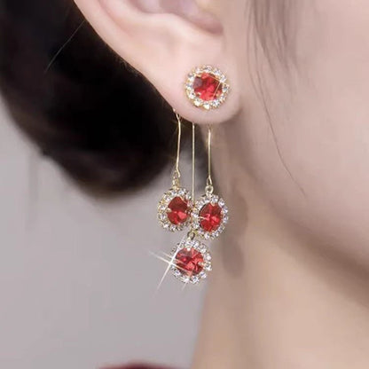 Lara Petal Earrings | Hypoallergenic Gold Plated, Zirconia Sparkle for Women - Hartwella