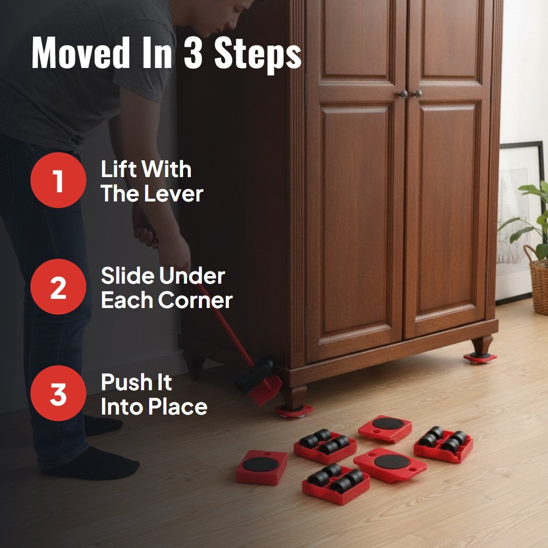 Liftmate™ Furniture Lifting & Moving Kit - Hartwella