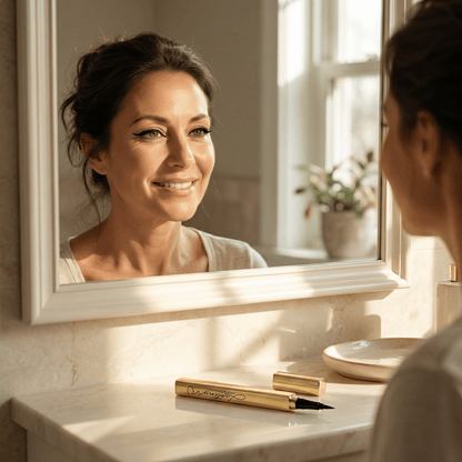 Lina Liquid Eyeliner Pen | Waterproof, Ultra-Fine Tip - Hartwella