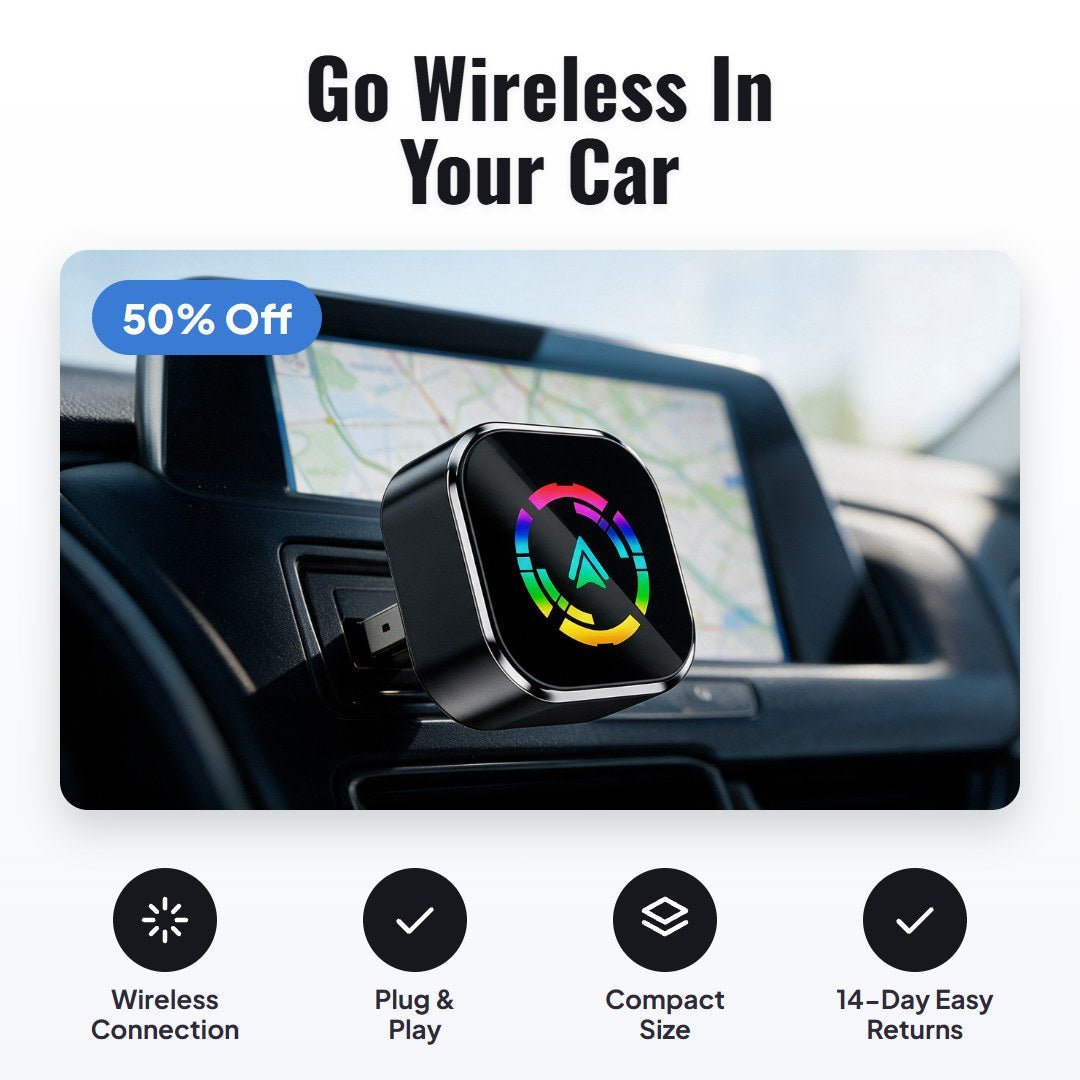 Linkdrive™ 2-in-1 Wireless Car Adapter - Hartwella