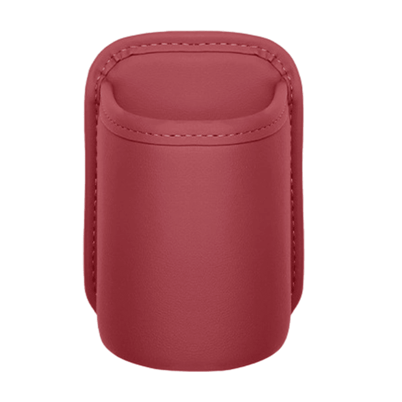 Liora Car Cup Holder | PU Leather, Wide-Mouth Opening, Phone Storage - Hartwella