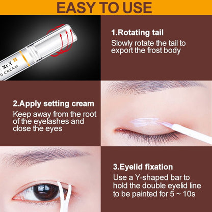 Liora Eyelid Cream | Waterproof, Long-Lasting Hold, Easy Application - Hartwella