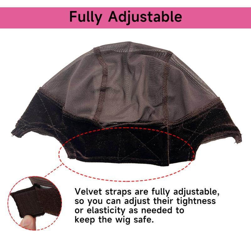 Liora Lace Wig Cap | Secure, Breathable Fit for Glueless Wigs - Hartwella