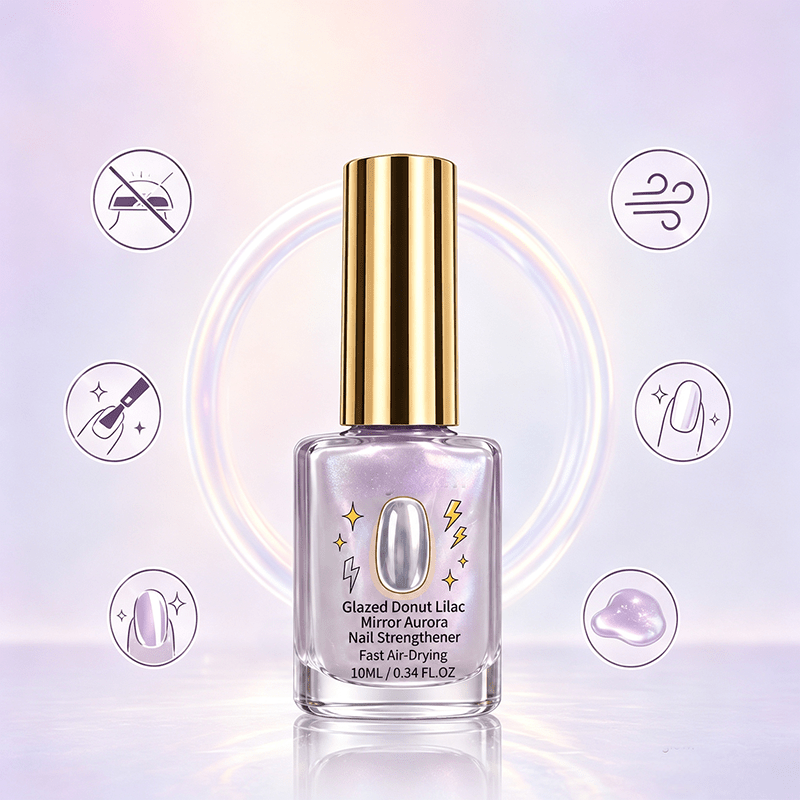 Liora Nail Strengthener | Fast Drying, Glossy Mirror Finish, 10 ml - Hartwella