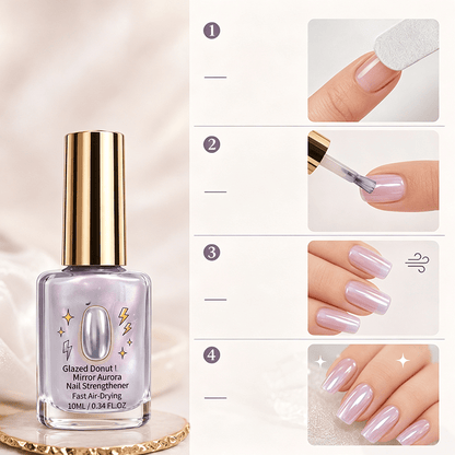 Liora Nail Strengthener | Fast Drying, Glossy Mirror Finish, 10 ml - Hartwella