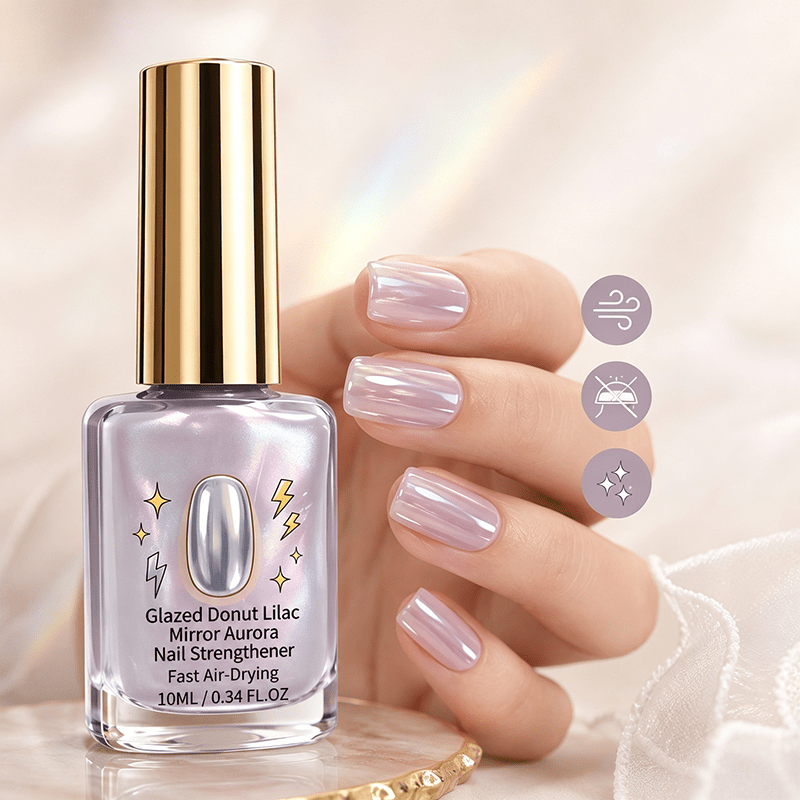 Liora Nail Strengthener | Fast Drying, Glossy Mirror Finish, 10 ml - Hartwella