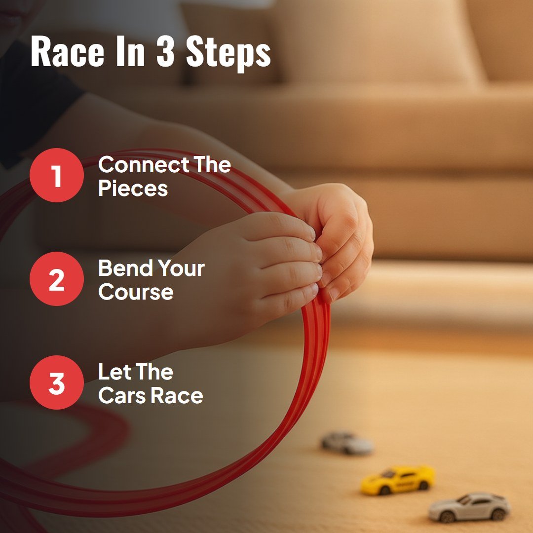Loopra™ Flexible Racing Track Set