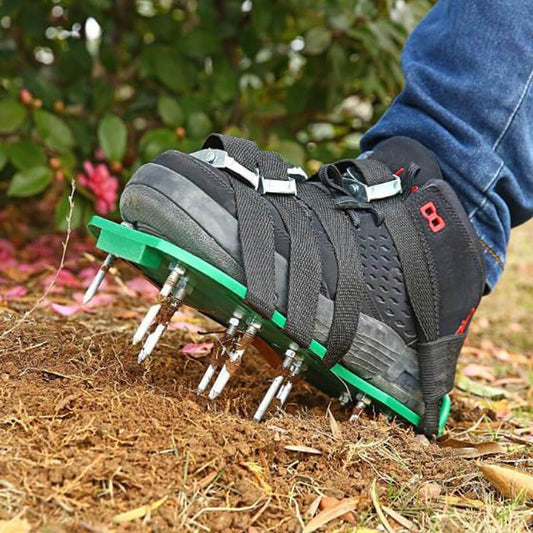 Luma Aerator Shoes | Adjustable Spike Sandals for Lawn Aeration - Hartwella
