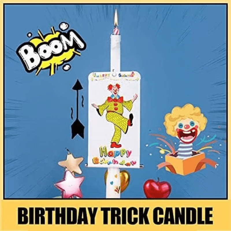 Luma Birthday Candle | Magical Fan - Powered Birthday Cake Candle - Hartwella