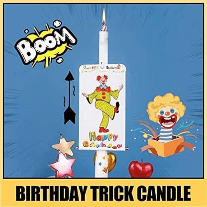 Luma Birthday Candle | Magical Fan - Powered Birthday Cake Candle - Hartwella