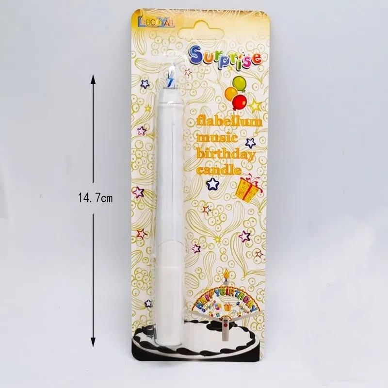 Luma Birthday Candle | Magical Fan - Powered Birthday Cake Candle - Hartwella