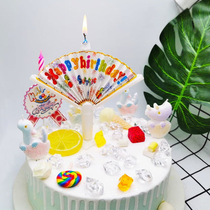 Luma Birthday Candle | Magical Fan - Powered Birthday Cake Candle - Hartwella