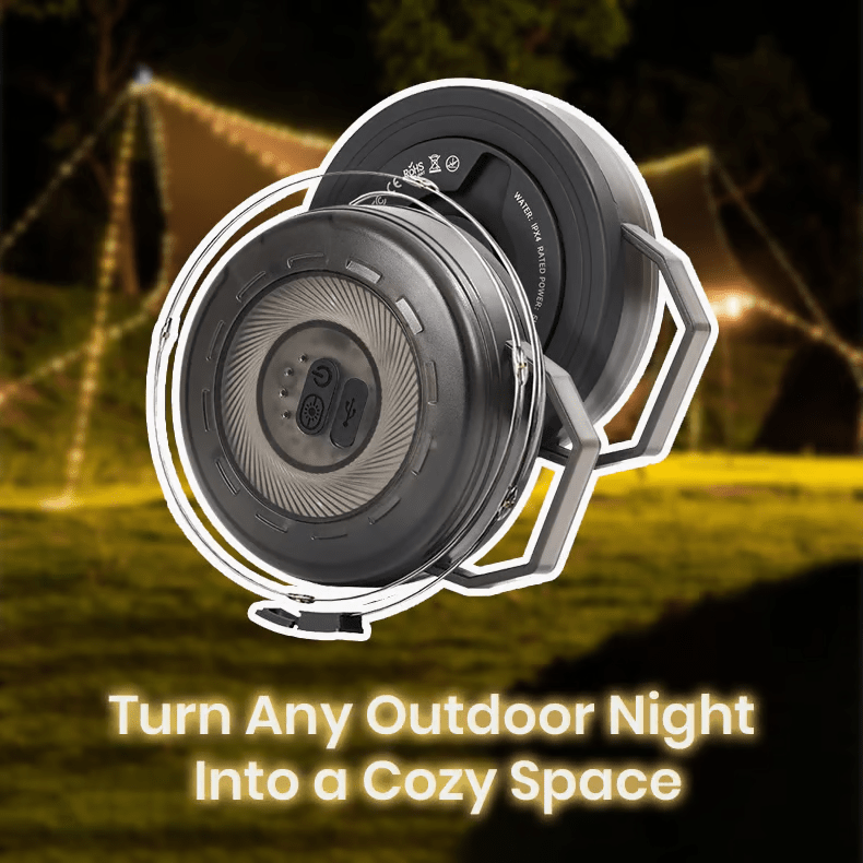 Luma Camping Light | Retractable Lantern & String Lights - Hartwella