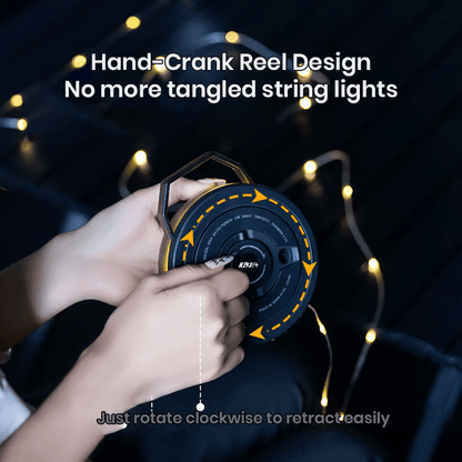 Luma Camping Light | Retractable Lantern & String Lights - Hartwella
