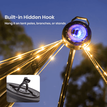 Luma Camping Light | Retractable Lantern & String Lights - Hartwella