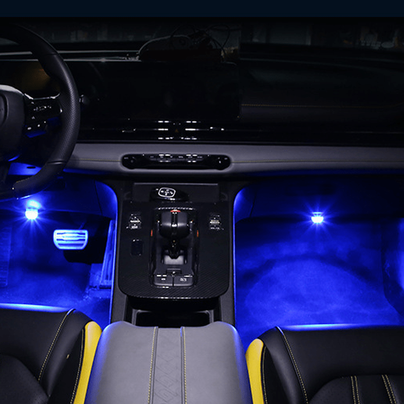 Luma Car LED Lights | 13 Color Ambient, Wireless Remote Control - Hartwella